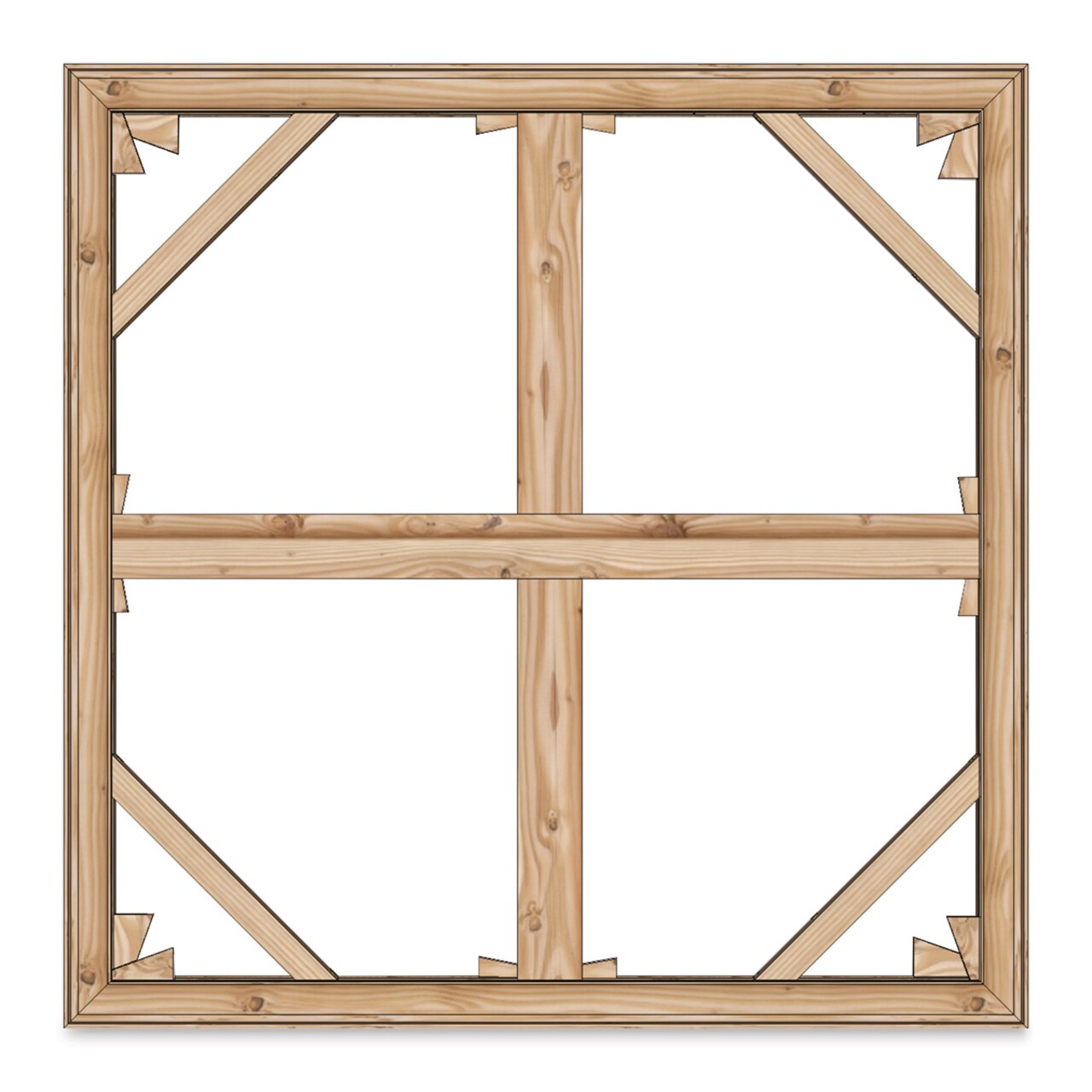 Masterpiece B2 Stretcher Kit with Braces - 40" x 60", With Brace